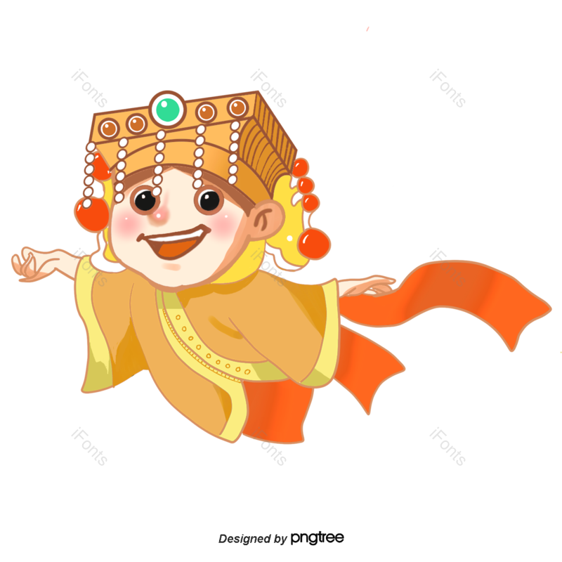 元素图片,卡通元素,人物PNG,传统节日免抠素材
